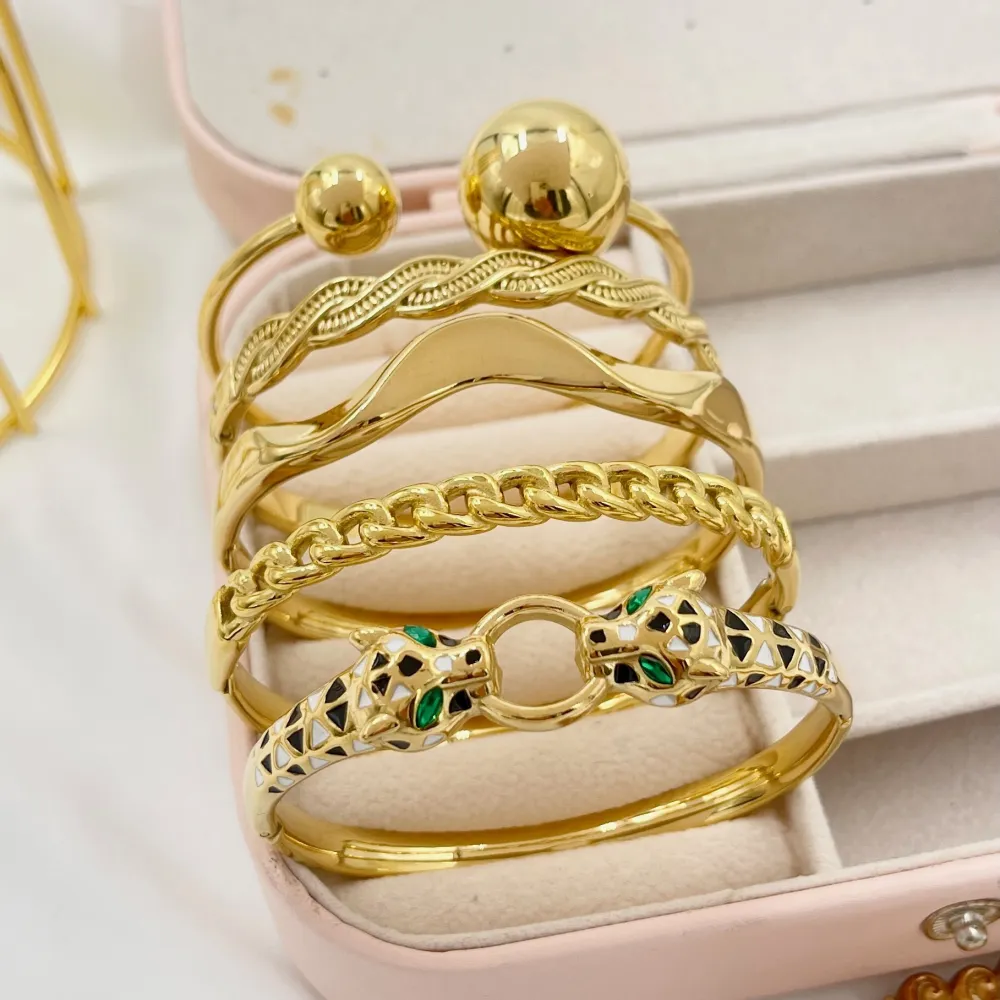 Onda-Bracciale Rigido in Acciaio - BAR-413-044