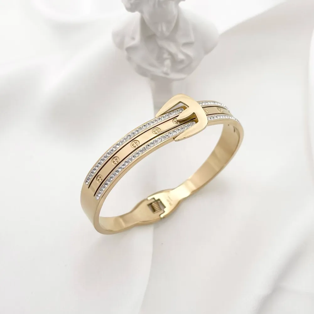 Cintura-Bracciale Rigido in Acciaio - BAR-413-2056