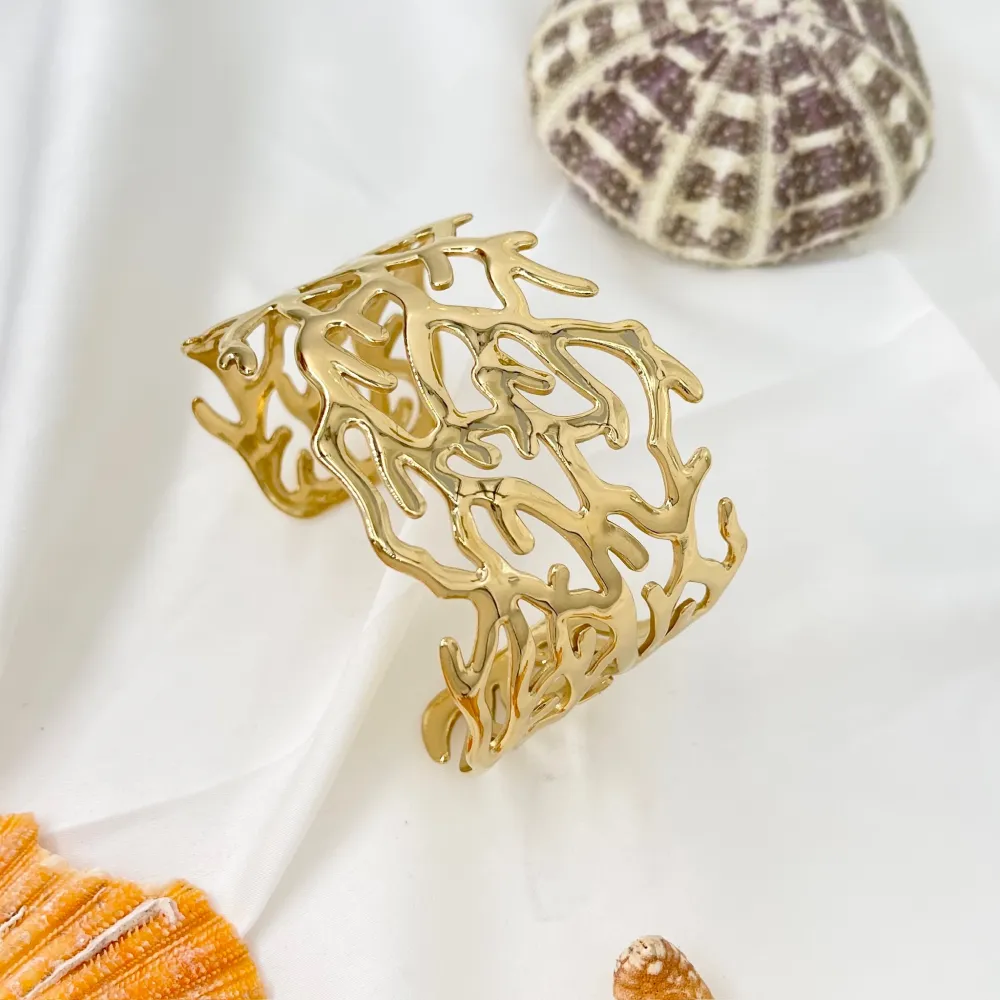 Corallo -Bracciale Rigido in Acciaio - BAR-413-280