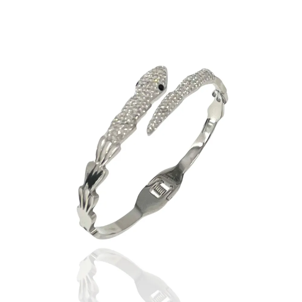 Serpente-Bracciale Rigido in Acciaio - BAR-413-327-1201