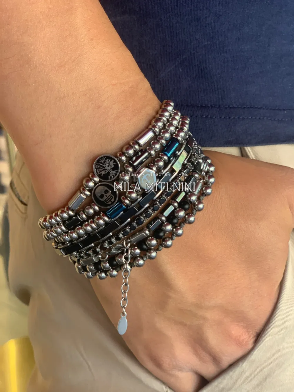 BAU600-A68-Albero della Vita-Bracciale Unisex in Acciaio - BAU600-A68-Albero della Vita-Bracciale Unisex in Acciaio