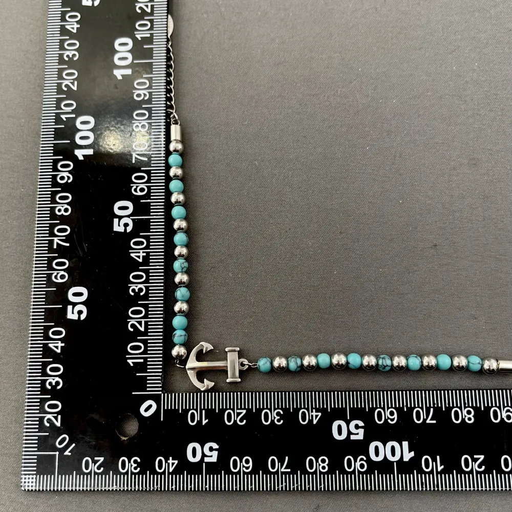 A'ncora-Bracciale in Acciaio da Uomo - BAU-600-B210