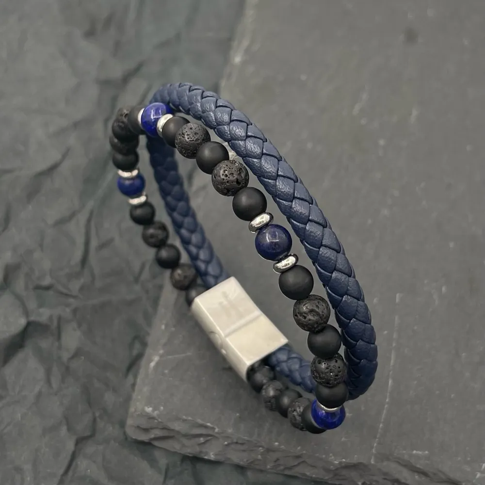 Multifili -Bracciale in Acciaio da Uomo - BAU-600-H257