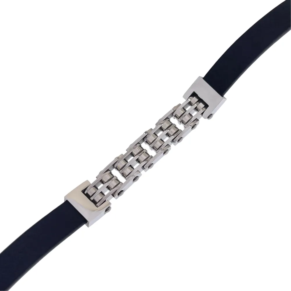 Catena-Bracciale da Uomo in Acciaio - BAU-720-20