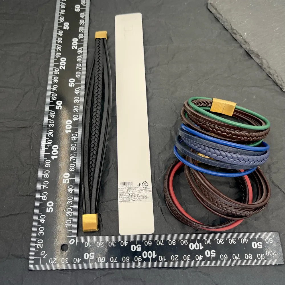 Multifili Intrecciato- Bracciale da Uomo in Acciaio - BAU-720-27