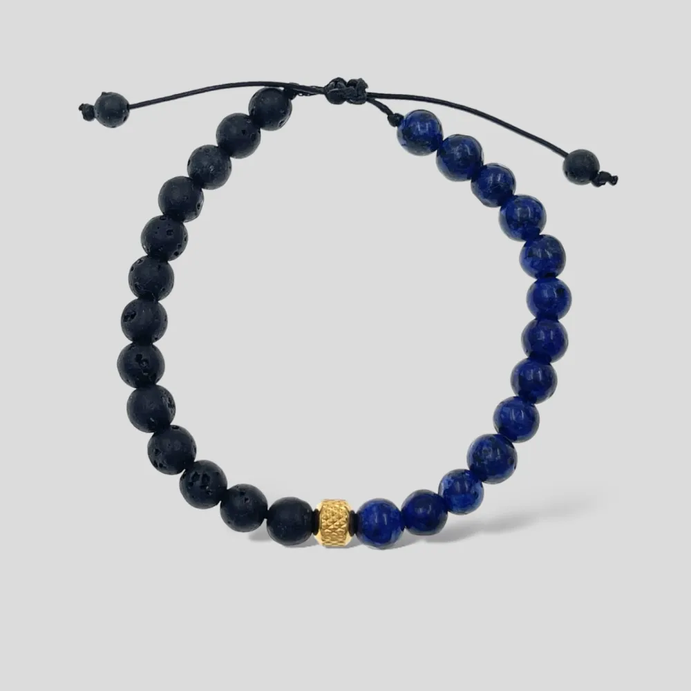 Semplice-Bracciale Scorrevole in Acciaio da Uomo - BAU-739-01