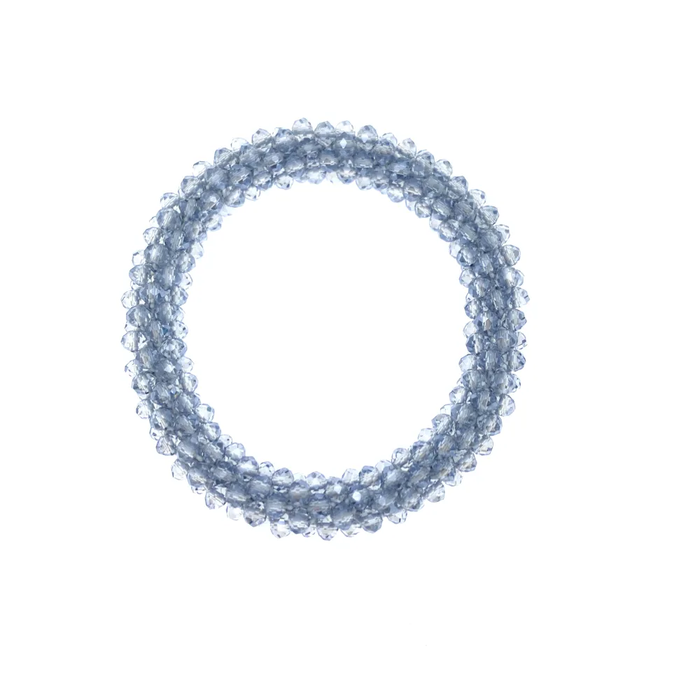 BCE1412-Cristalli Tonalità Verde - Bracciale Elastico - BCE1412-Cristalli Tonalità Blu- Bracciale Elastico