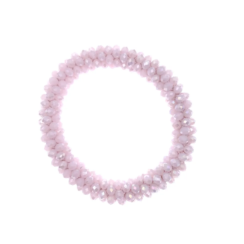 BCE1412-Cristalli - Bracciale Elastico - BCE1412-Cristalli Tonalità Rosso - Bracciale Elastico