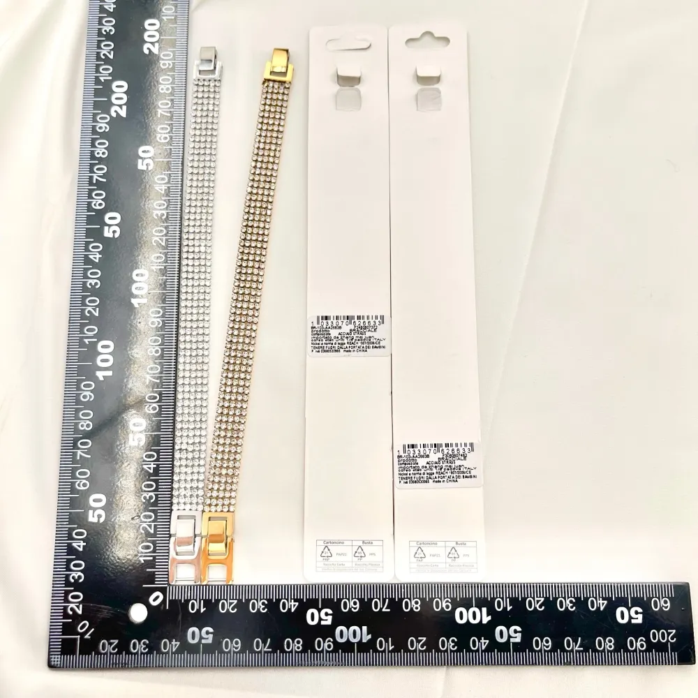 Tennis 2mm Cinque Fili-Bracciale con Cubic Zirconia - BMZ-103-AA2660B 2mm Cinque Fili