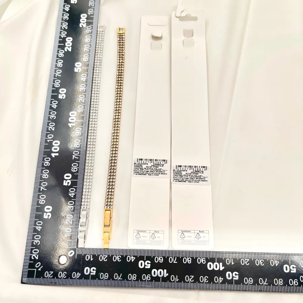 Tennis 2mm Tre Fili-Bracciale con Cubic Zirconia - BMZ-103-AA2660B 2mm Tre Fili