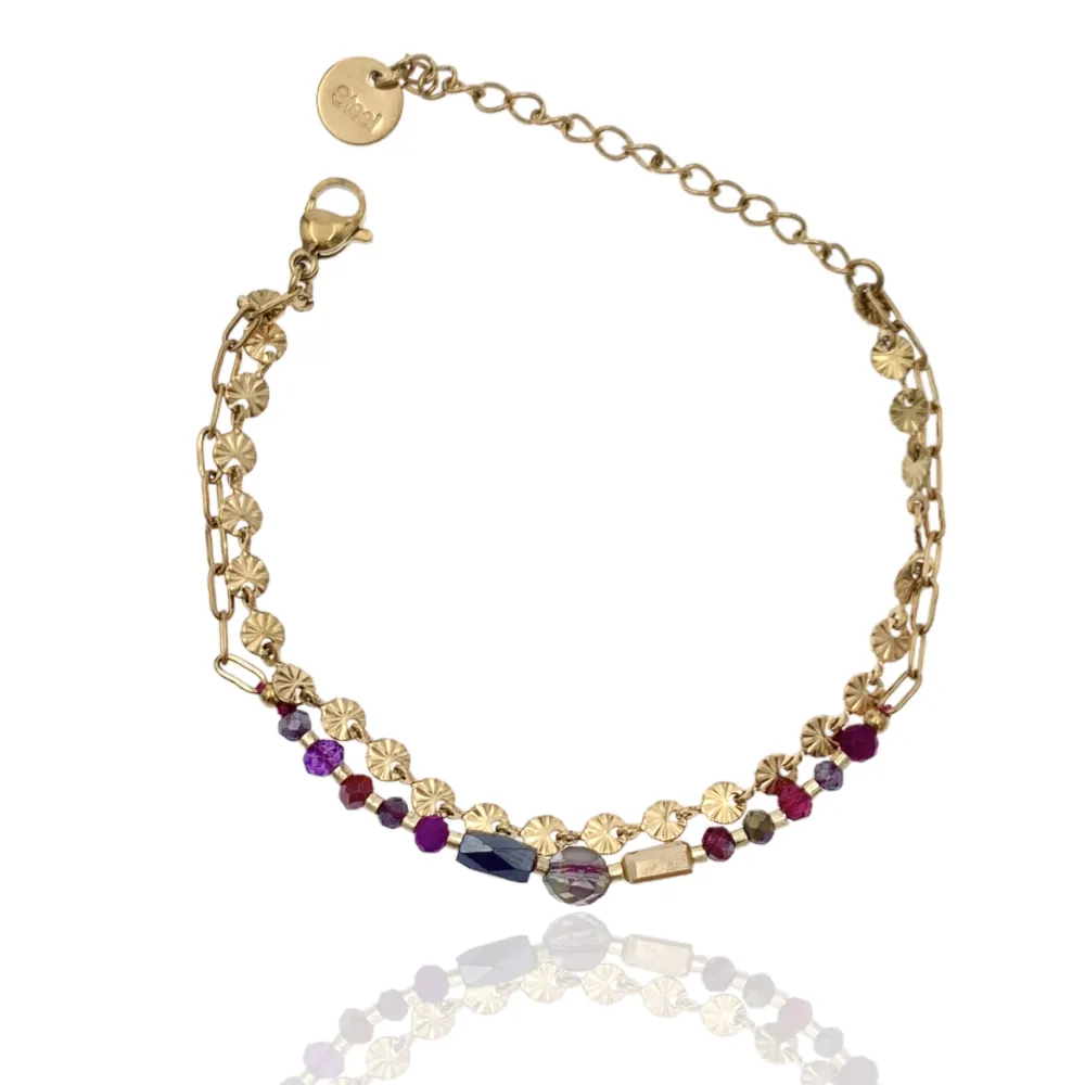 Mix Soggetti-15pz Bracciali in Acciaio - BPA-732-140 MULTICOLOR