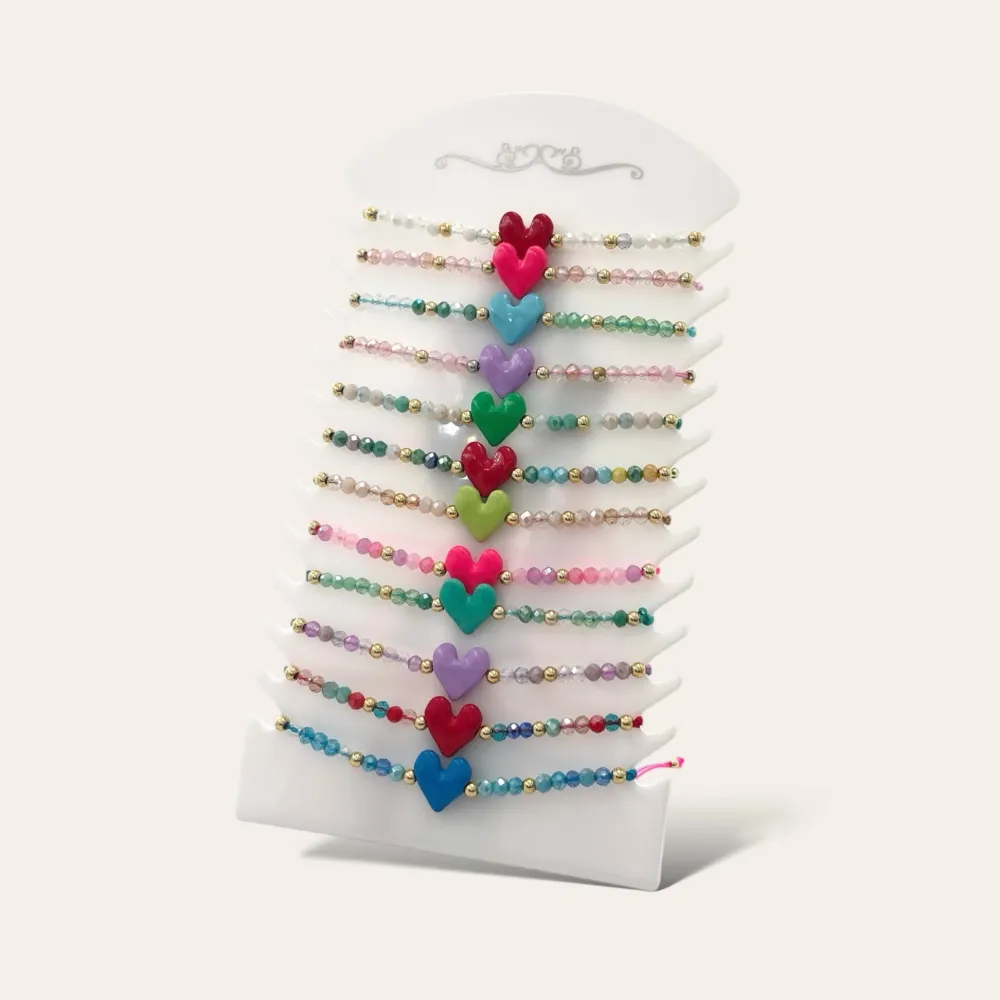 Perline -12pz Bracciali con Elastico - BPM-191-156