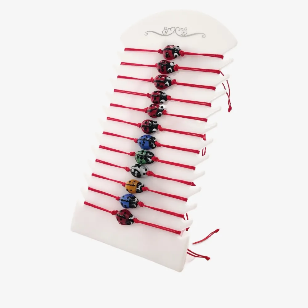 Coccinella -12pz Bracciali Scorrevoli - BPM-191-62