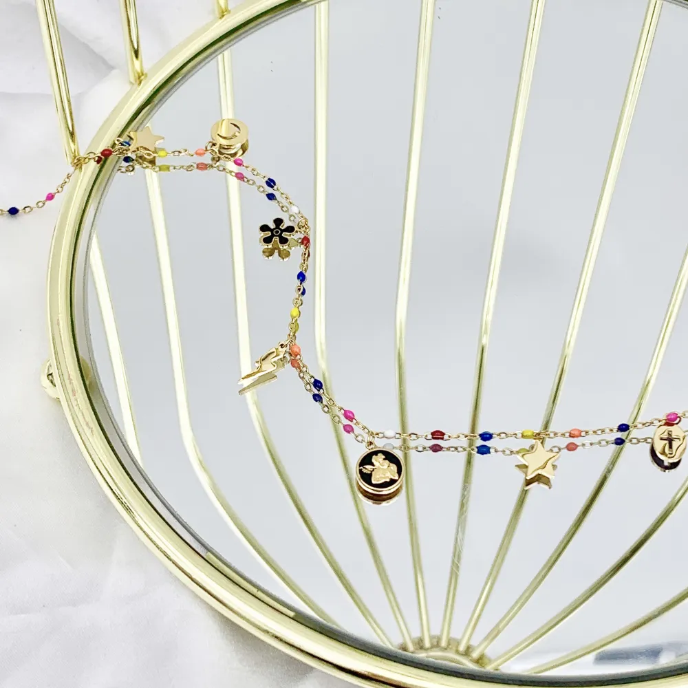 Angelo-Collana Corta in Acciaio - CAC103-AA1185N