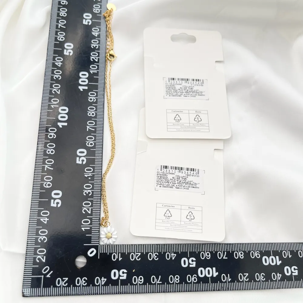 Margherita-Collana Girocollo in Acciaio - CAC-103-AA3454N