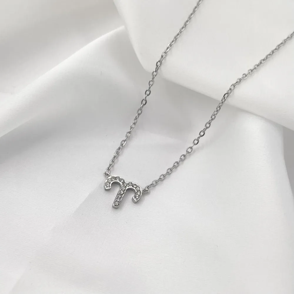 Segni Zodiacali -Collana Corta in Acciaio - CAC-103-AA52N Acciaio