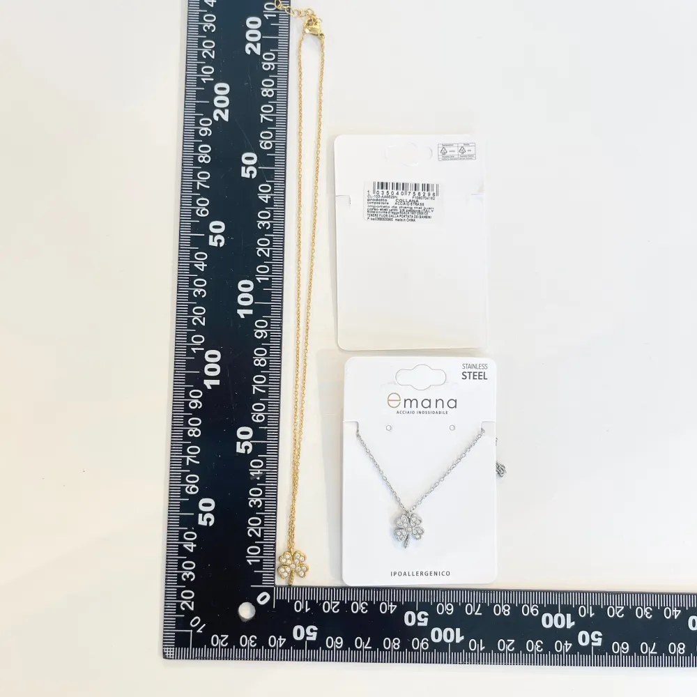 Quadrifoglio-Collana Girocollo in Acciaio - CAC-103-AA5629N