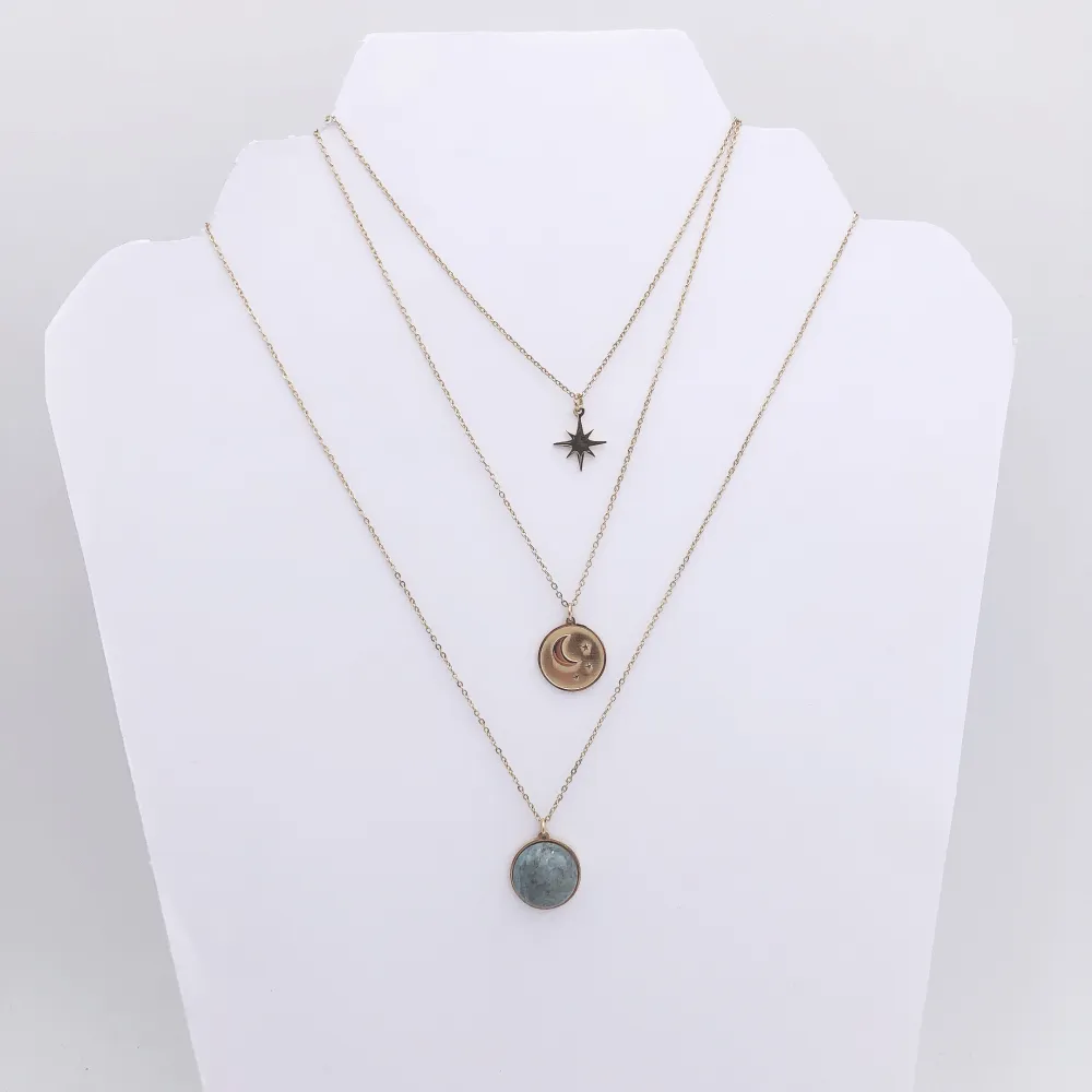 Multifilo collana acciaio - CAC-104-SD-100