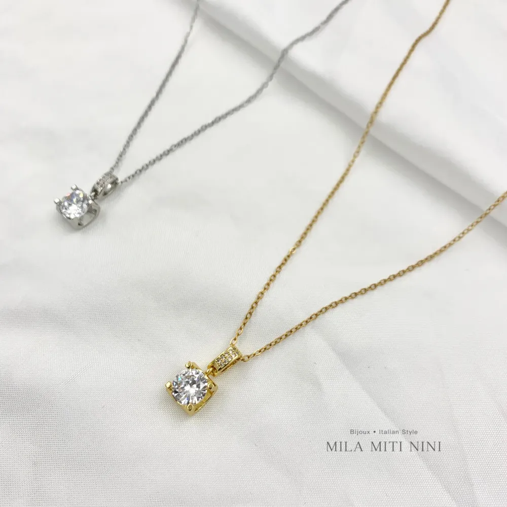 P.Luce 8mm-Collana Corta in Acciaio - CAC-413-01