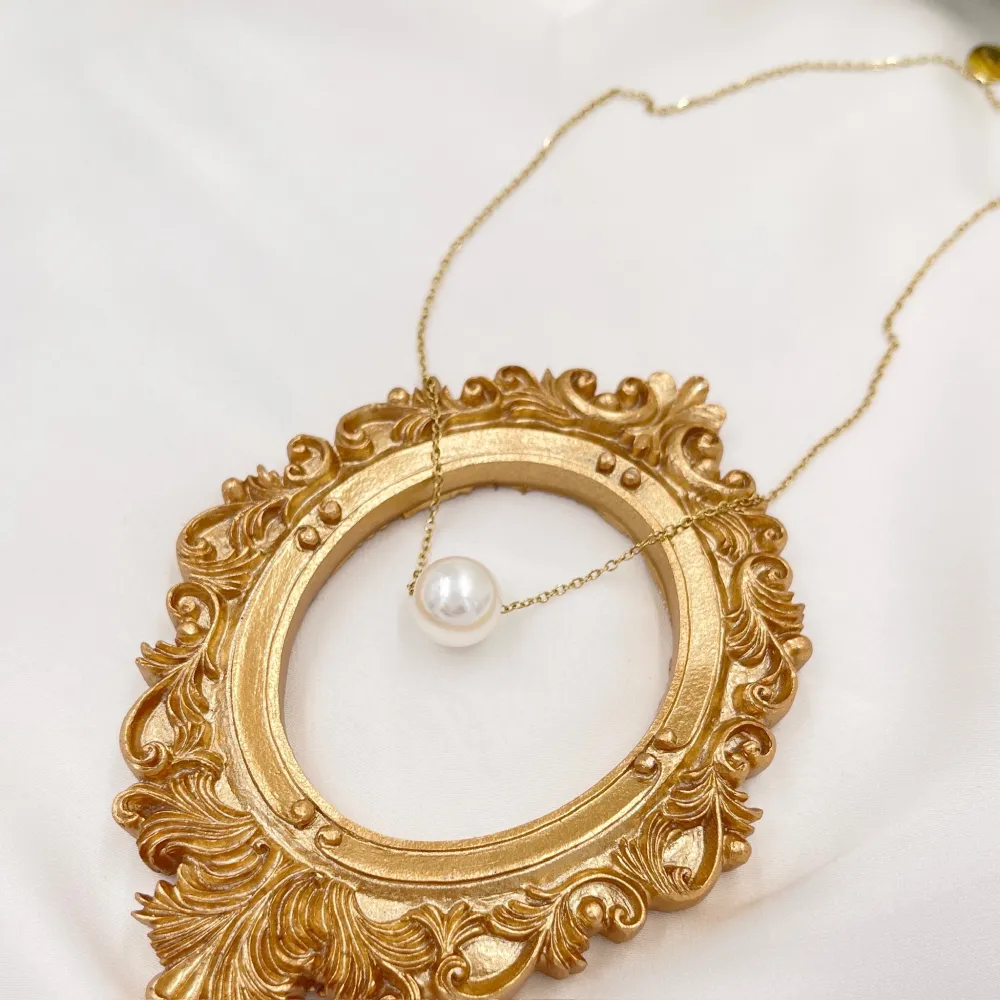 Perla-Collana Corta in Acciaio - CAC-413-1031