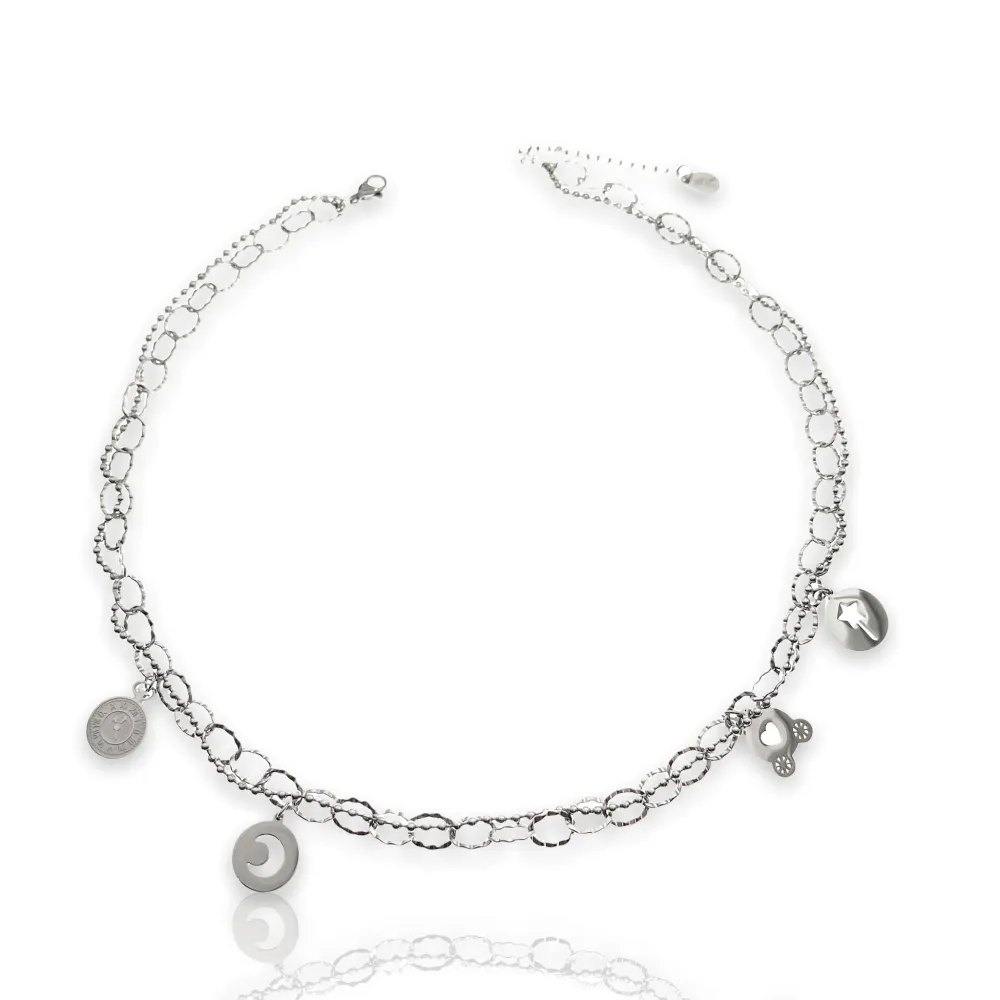 Favola-Collana Corta in Acciaio - CAC-413-2181