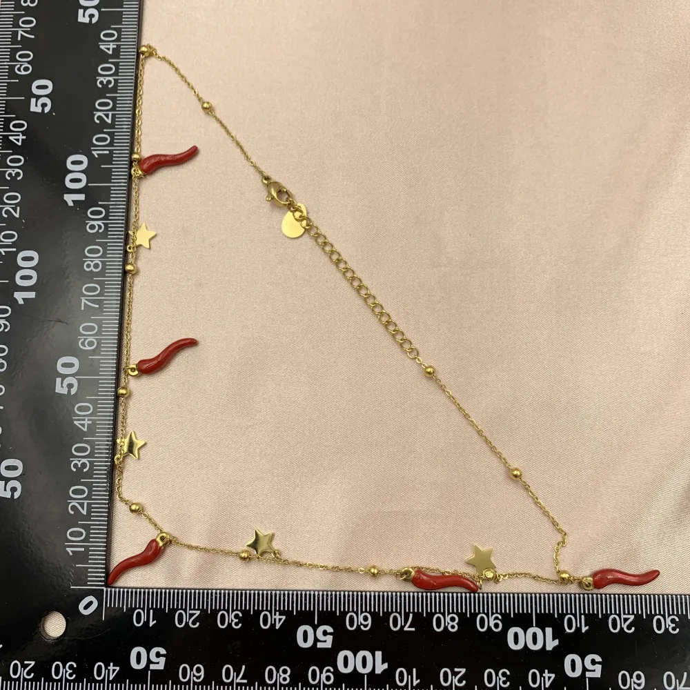 CAC7063-Stella Cornino-Collana Corta in Acciaio - CAC-413-2346-635