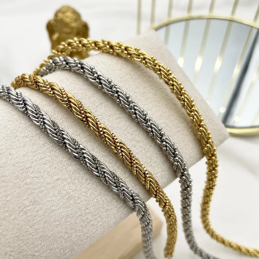 Catena-Collana Corta in Acciaio - CAC-413-2708