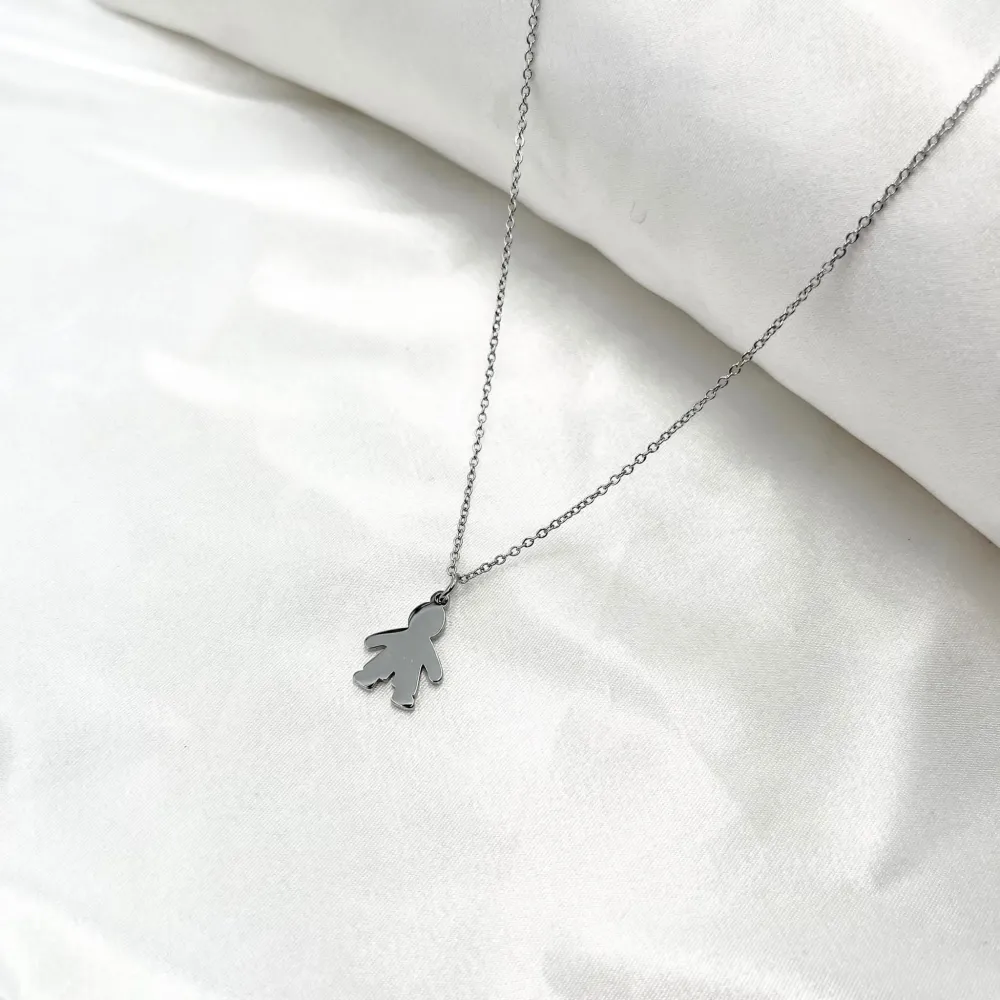 Bimbo -Collana Corta in Acciaio - CAC-450-528