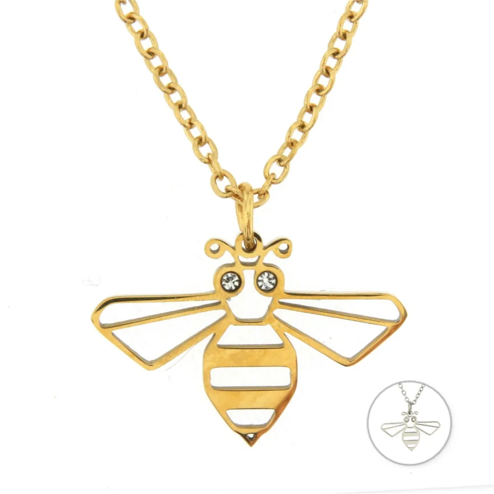 CAC6780-Ape-Collana Girocollo in Acciaio - CAC6780-Ape-Collana Girocollo in Acciaio