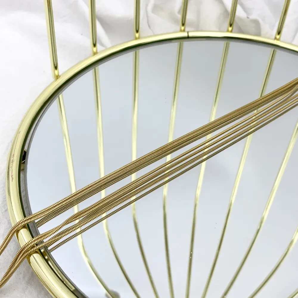 5 Fili Lunghi-Collana Lunga in Acciaio - CAL-413-2700