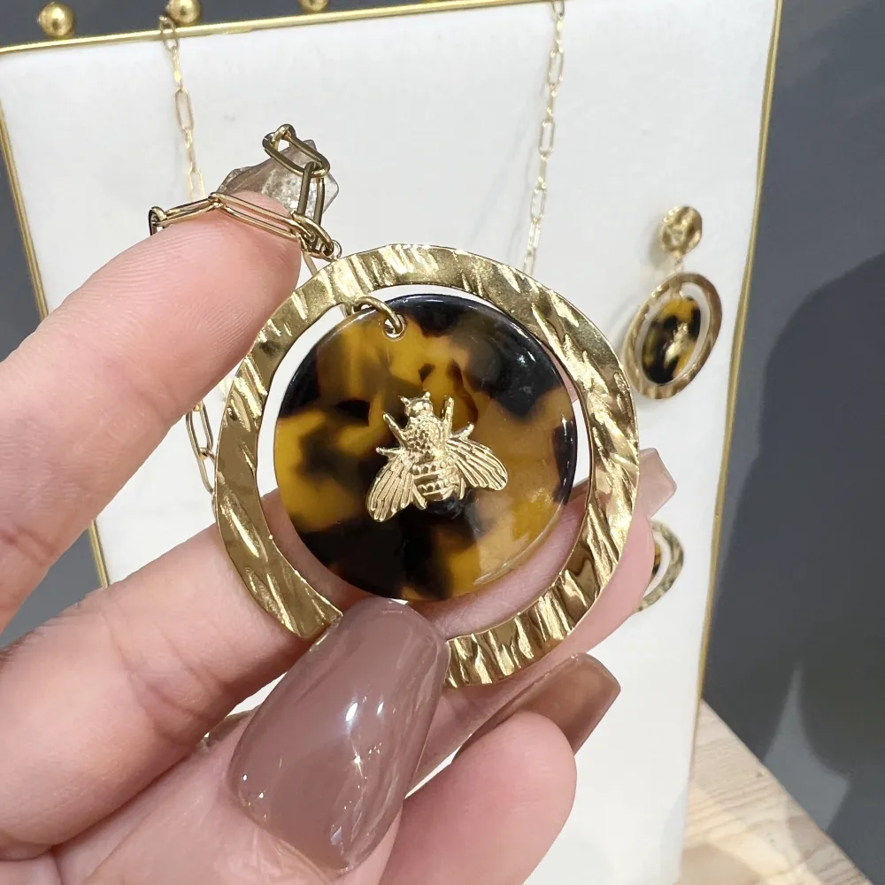 Ape-Collana Lunga  in Acciaio - CAL-759-65