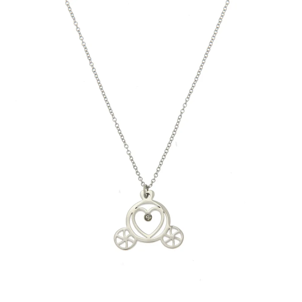 Carrozza 3105 - Collana Fine in Acciaio - Carrozza 3105 - Collana Fine in Acciaio