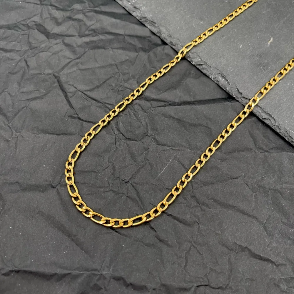 Catena 5mm-Collana in Acciaio - CAU-208-258 5mm