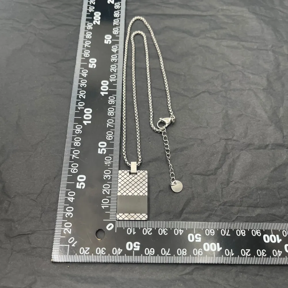 Target-Collana Corta in Acciaio da Uomo - CAU-208-293