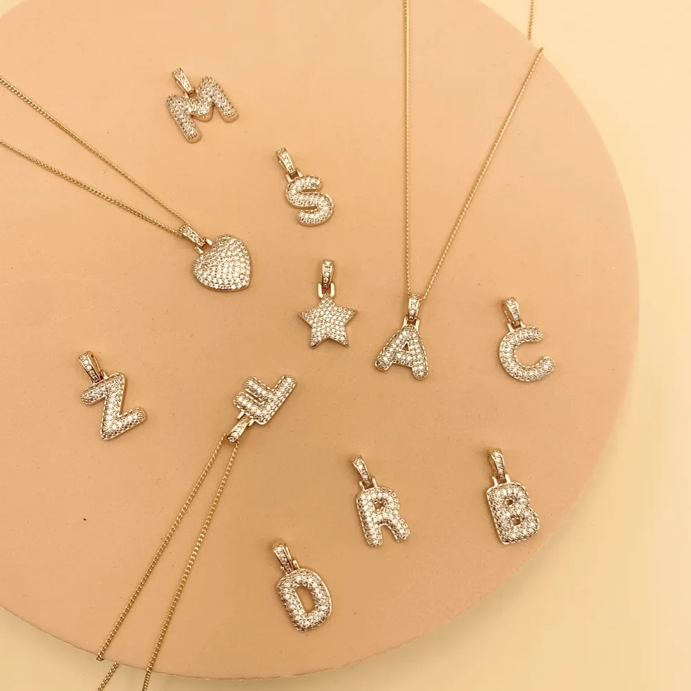 CIO7538-Iniziale Zirconia - Ciondolo - CIO7538-Iniziale Zirconia - Ciondolo