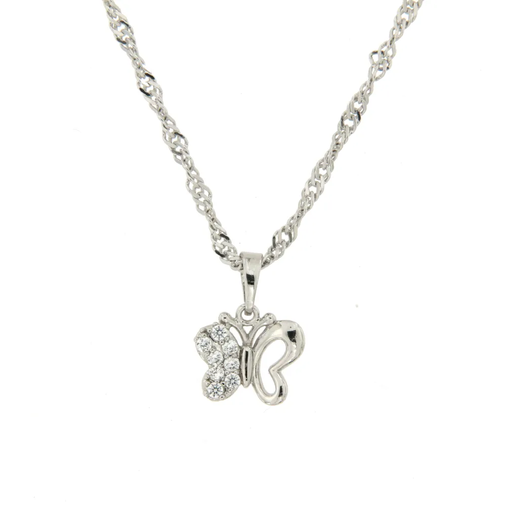 CMC6697-Farfalla -Girocollo con Zirconia Xuping - CMC6697-Farfalla -Girocollo con Zirconia Xuping
