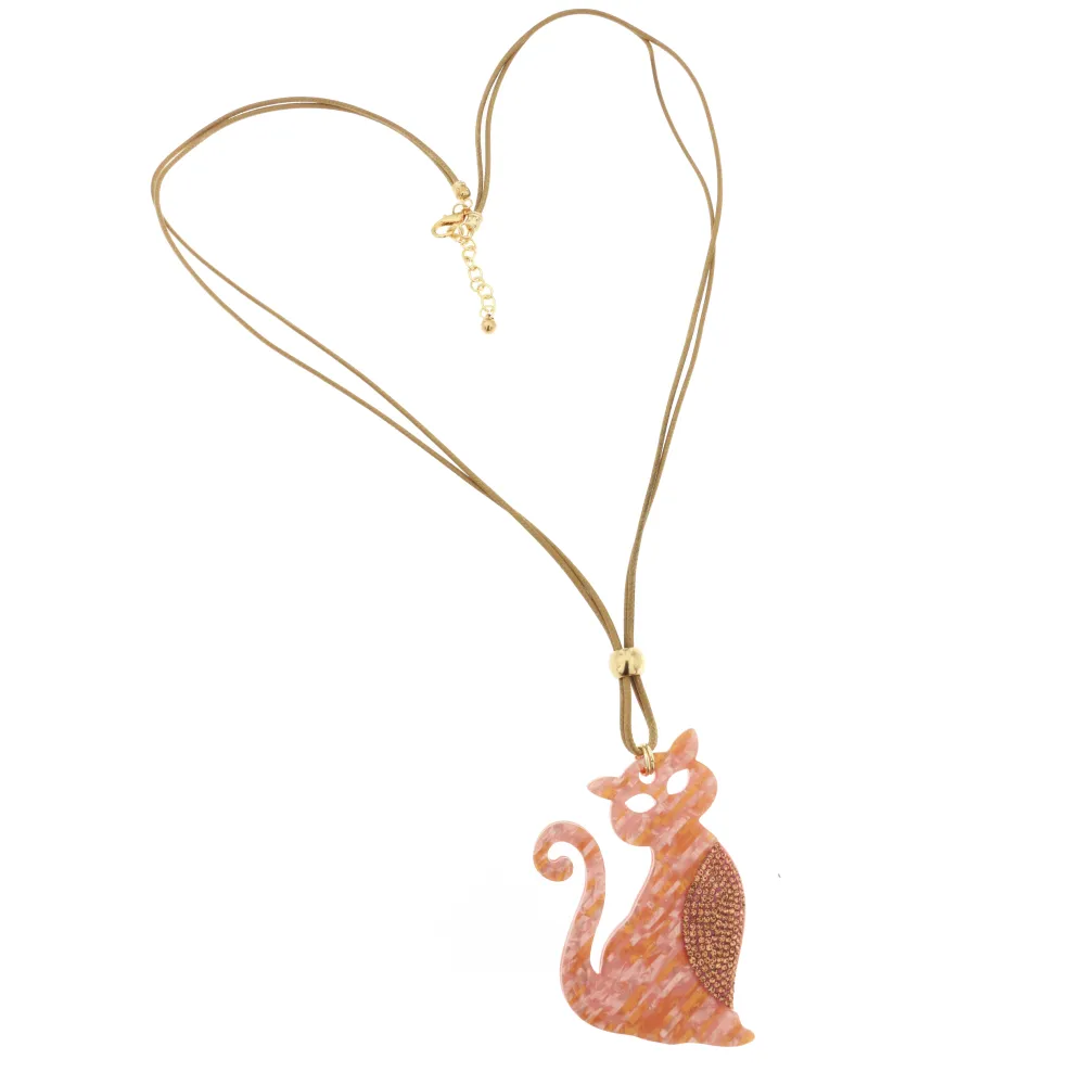 CMM3183-Gatto - Collana Lunga Moda - CML-114-120