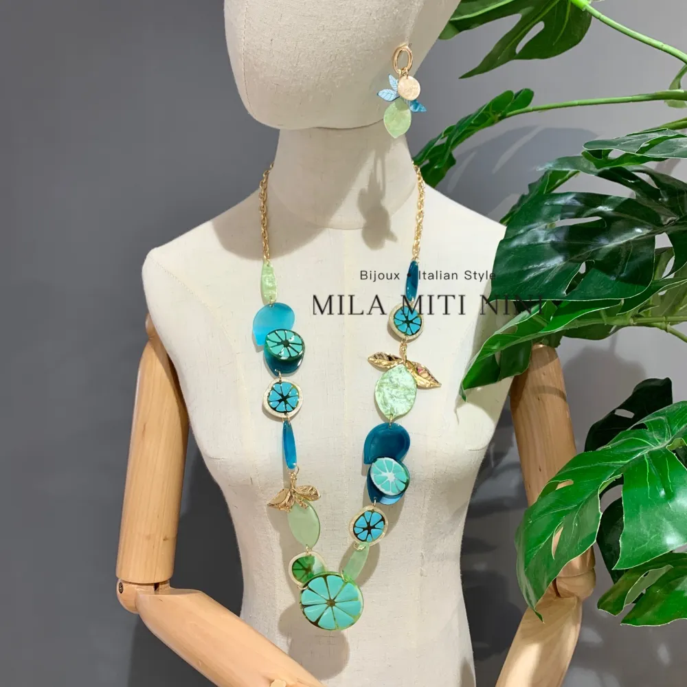 Frutta -Collana Lunga in Resina - CML-12702S