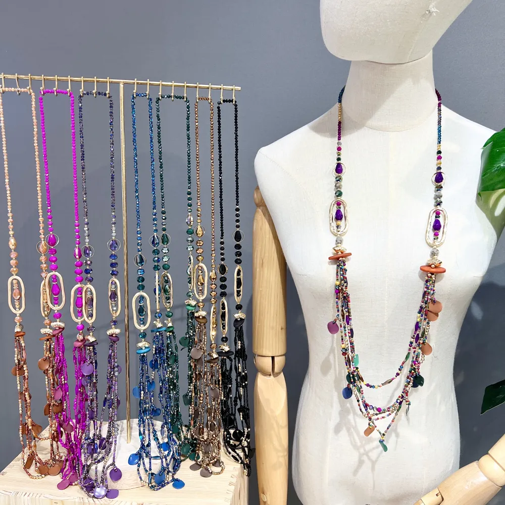 Multifili-Collana Lunga Moda - CML-732-151