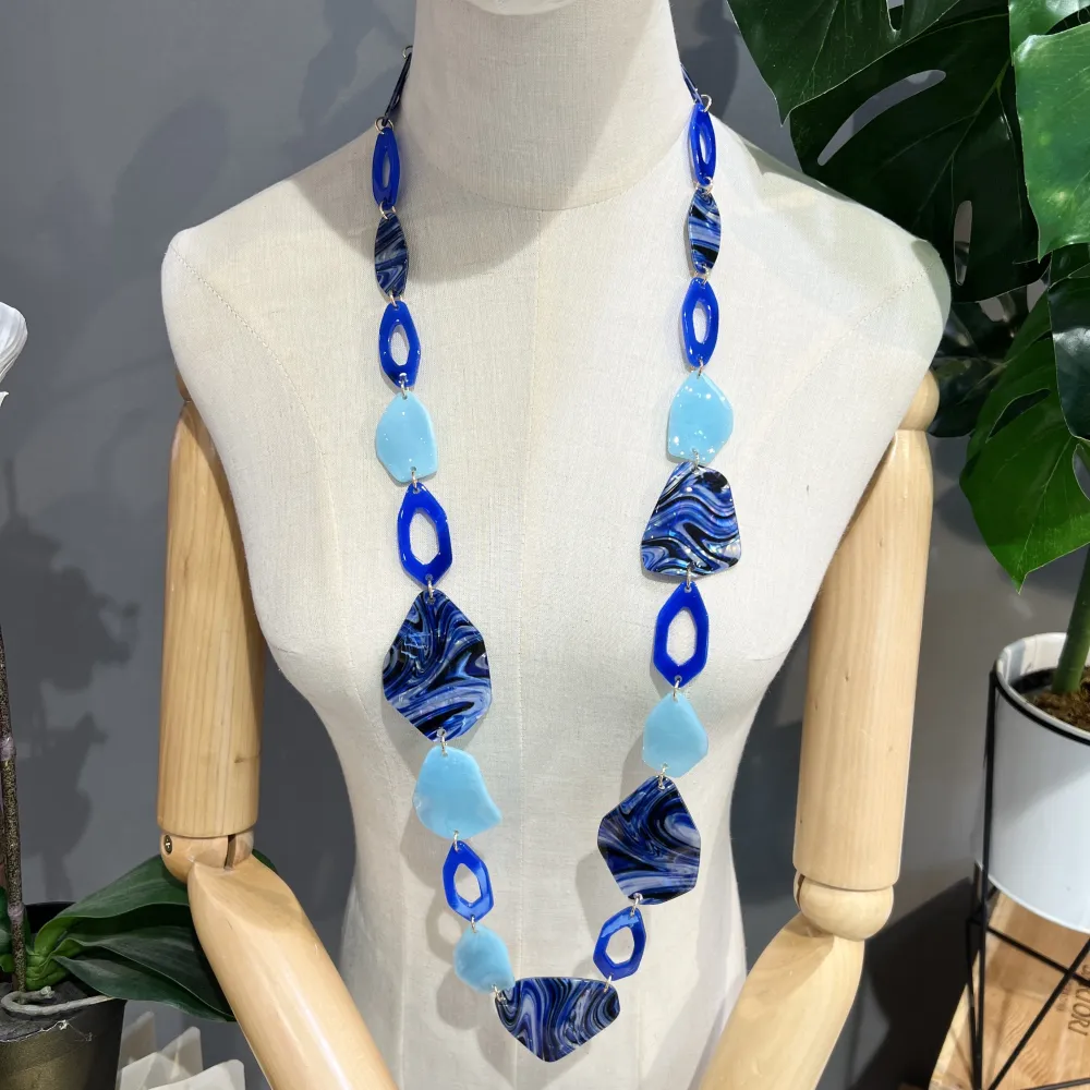 Catena-Collana Lunga Moda in Resina - CML-XL-16111