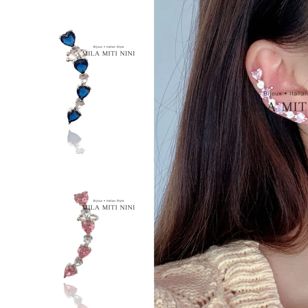 Cuore-Earcuff con Zirconia - EAK-109-72