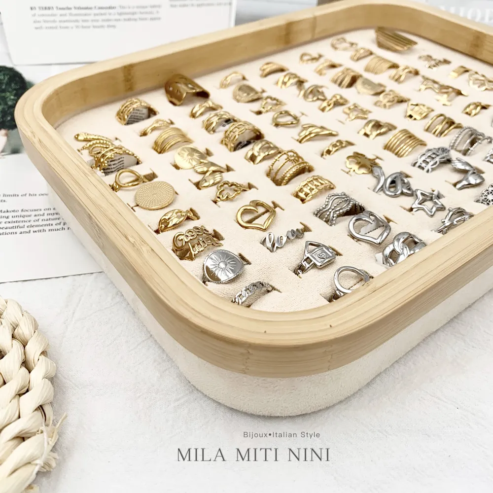 Vassoio Porta Anelli per 76pz di Anelli-Espositore - ESP-701-29