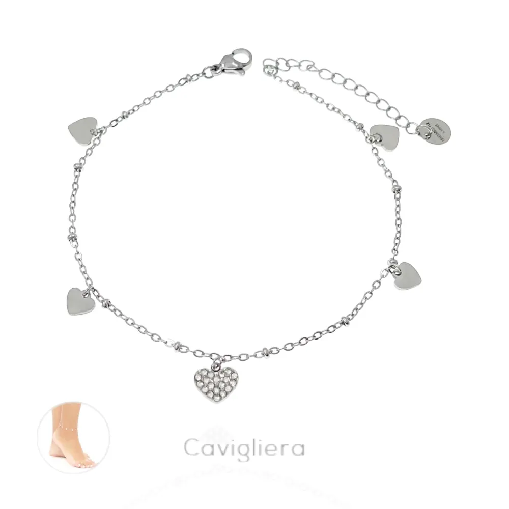 Cuore-Cavigliere in Acciaio - KAV-103-AA1079B