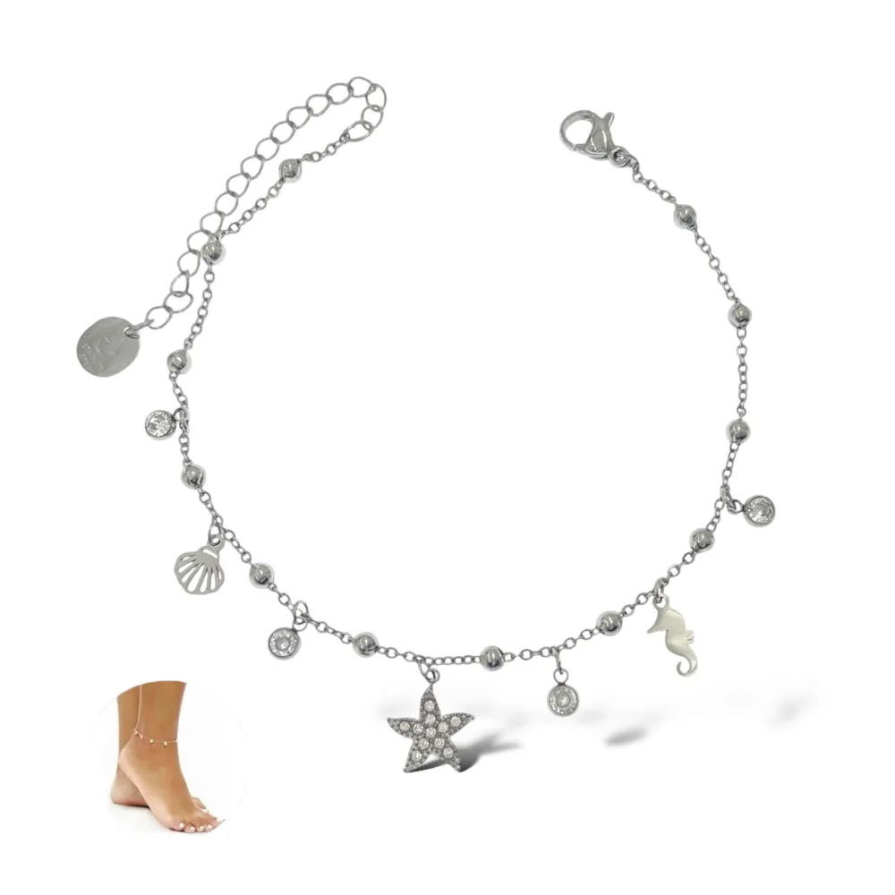 Stella Marina-Cavigliera in Acciaio - KAV-103-AA4671B