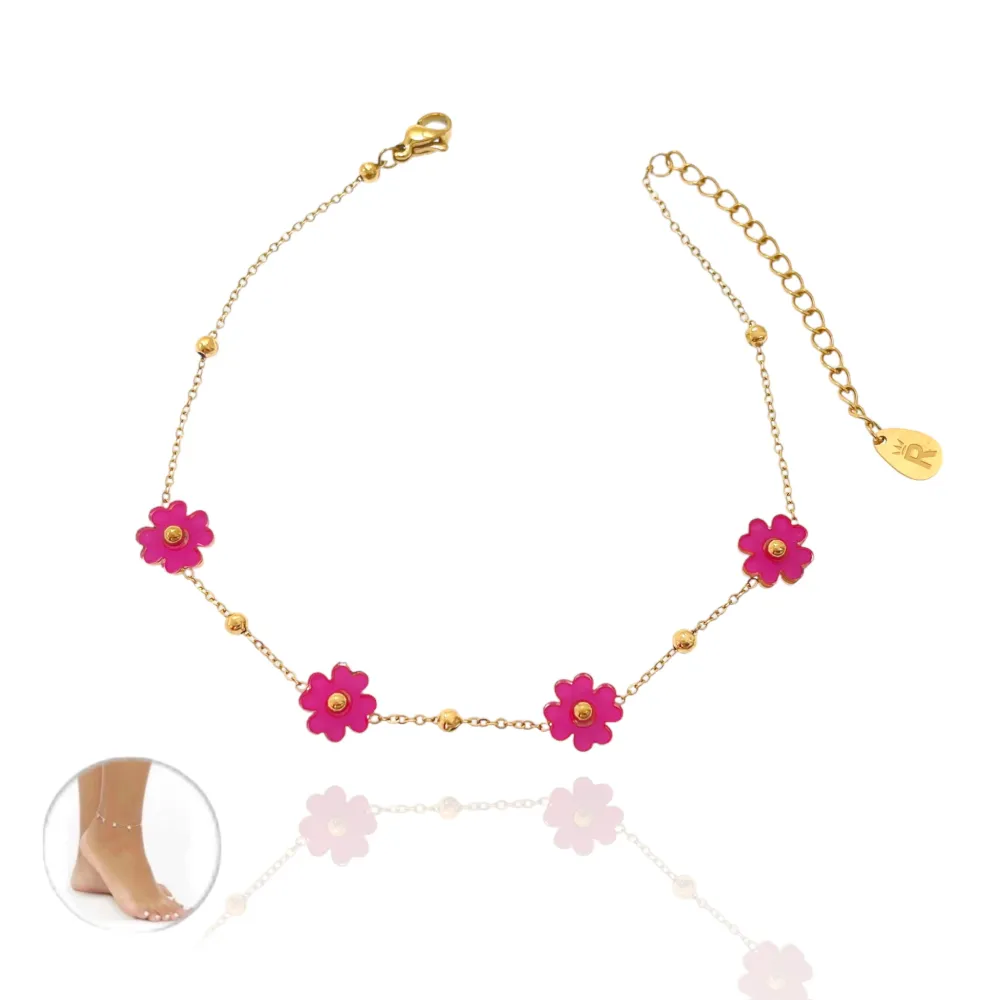 Fiore-Cavigliera in Acciaio - KAV-413-1265