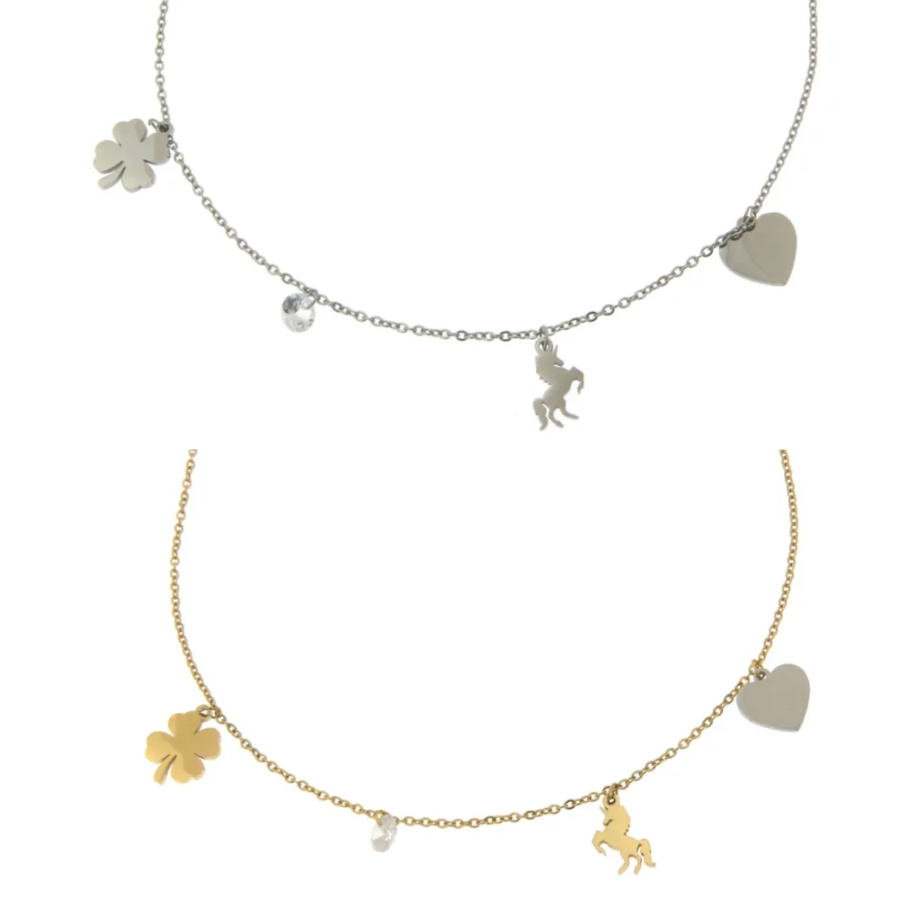 Unicorno 3075 - Cavigliera in Acciaio - KAV-413-183