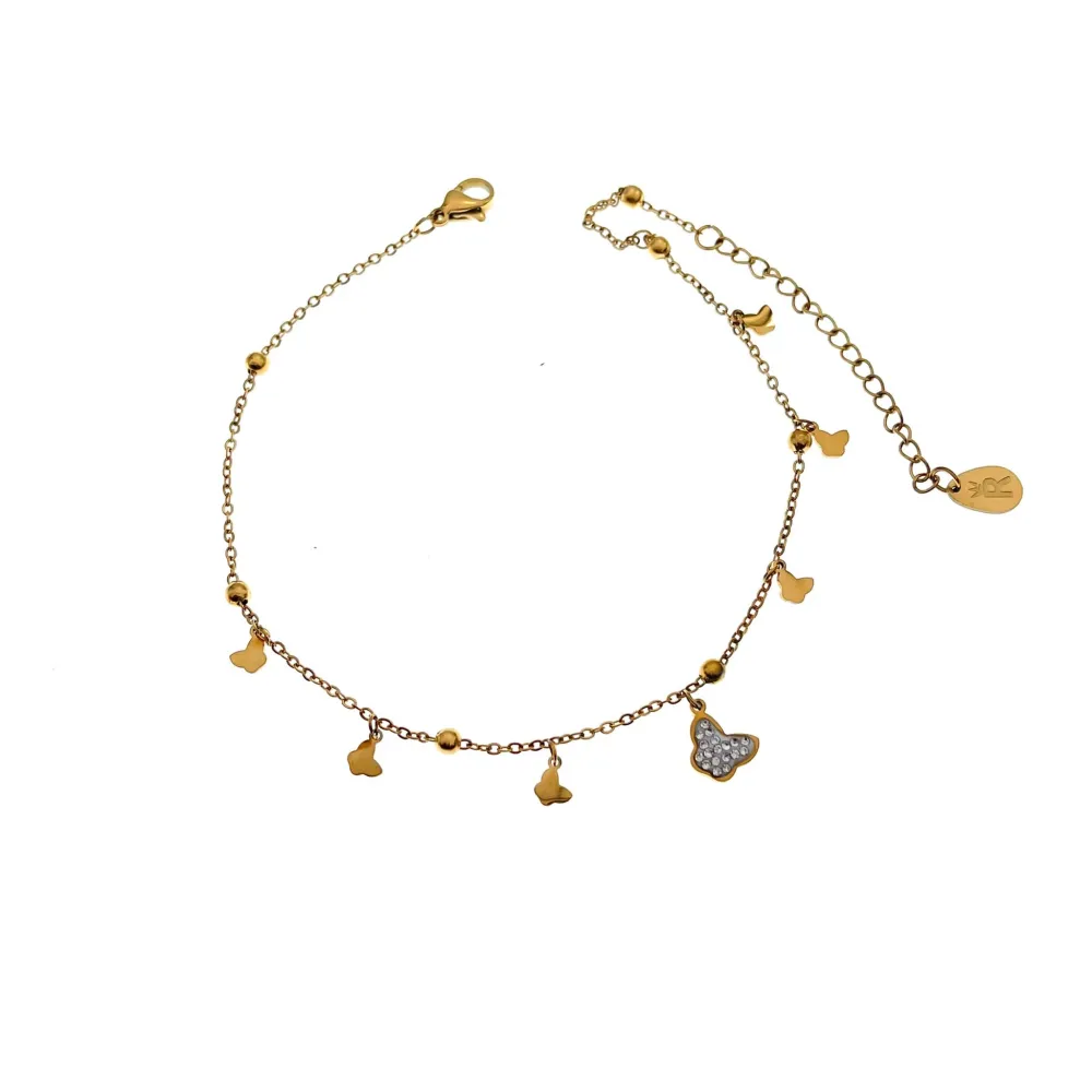 Farfalla-Cavigliera in Acciaio - KAV-413-250