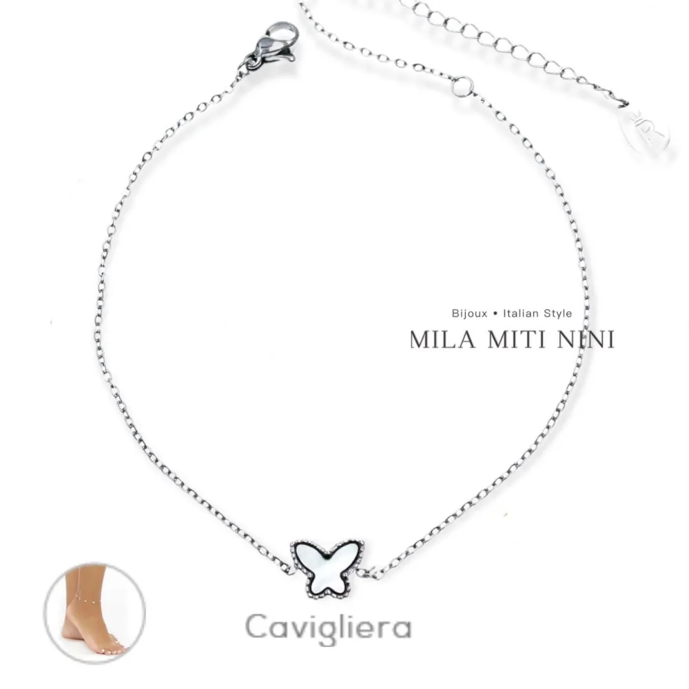 Farfalla-Cavigliera in Acciaio - KAV-413-255