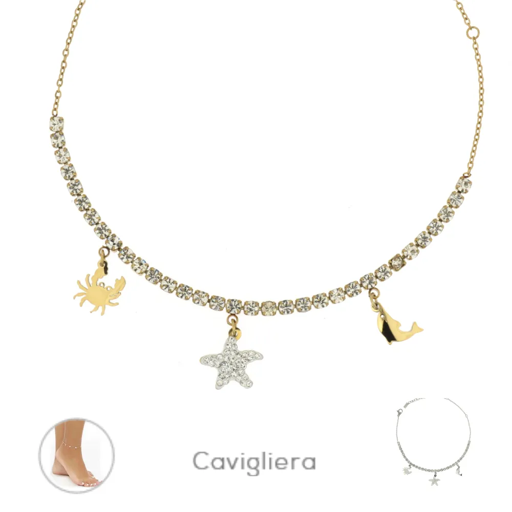 KAV-Mare 5256- Cavigliere in Acciaio - KAV-413-A69