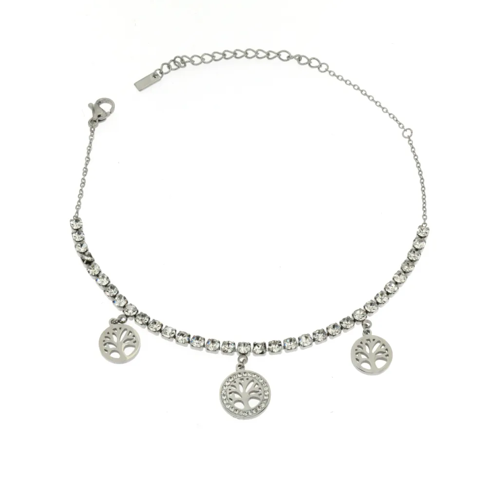 KA-Adv Strass 5173 - Cavigliere in Acciaio - KAV-413-A71